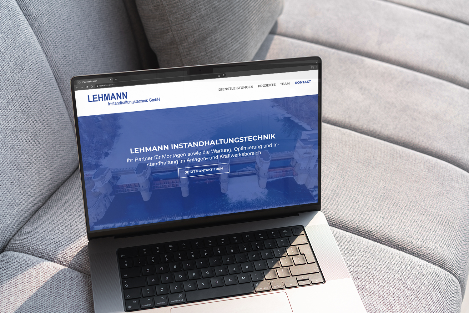 Website Lehmann Instandhaltungstechnik